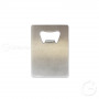Silver rectangular opener IGO