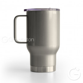 Sublimation thermal mug silver ITER