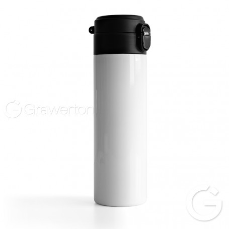 Stainless steel sublimation thermos white 500 ml