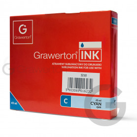 Atrament sublimacyjny do drukarki Ricoh 3210 Grawerton INK - Cyan 45ml