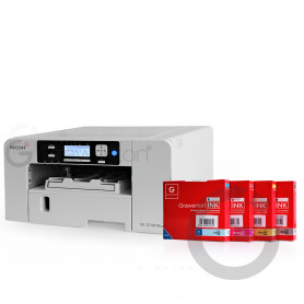 Ricoh SG 3210DNw Gel printer with Grawerton INKs