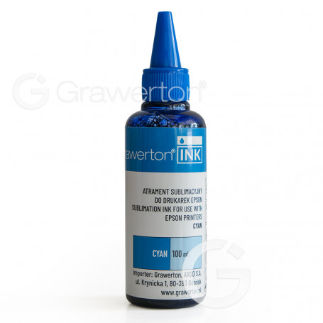 Sublimation ink for Epson - Cyan 100 ml Grawerton INK