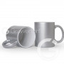 Mug for sublimation metallic silver