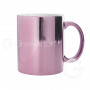 Glossy pink sublimation mug