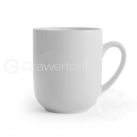 Mug for sublimation white rounded PETIT