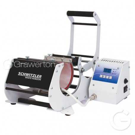 Multifunctional mug press Schwitzler White Horizon PRO - set of 4 heaters