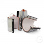 Multifunctional mug press Schwitzler White Horizon PRO - set of 4 heaters
