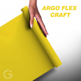 Folia Argo Flex CRAFT do naprasowanek 30x50 cm - Żółta Cytrynowa