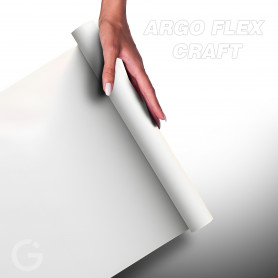 Folia Argo Flex CRAFT do naprasowanek 30x50 cm - Biała