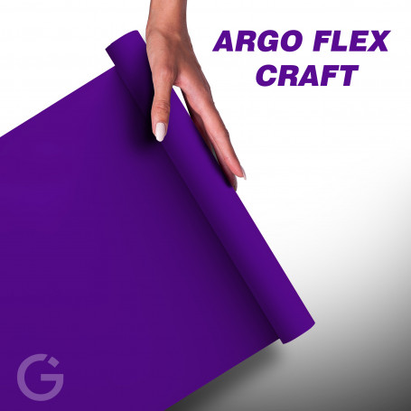 Folia Argo Flex CRAFT do naprasowanek 30x50 cm - Fioletowa