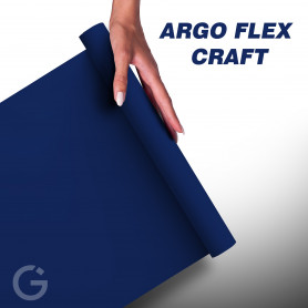 Folia Argo Flex CRAFT do naprasowanek 30x50 cm - Niebieska Ciemna