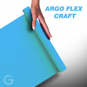 Folia Argo Flex CRAFT do naprasowanek 30x50 cm - Niebieska Jasna
