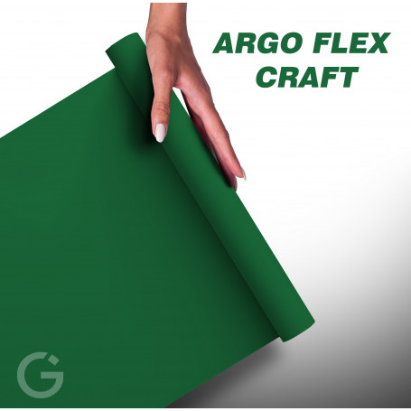 Folia Argo Flex CRAFT do naprasowanek 30x50 cm - Zielona Ciemna