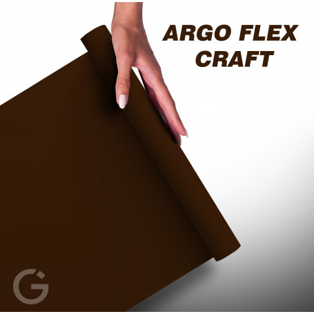 Argo Flex CRAFT foil for iron-on transfers 30x50 cm - Brown