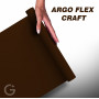 Folia Argo Flex CRAFT do naprasowanek 30x50 cm - Brązowa