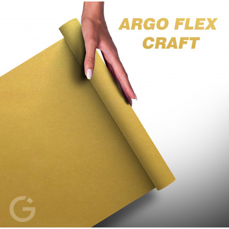 Argo Flex CRAFT foil for iron-on transfers 30x50 cm - Gold