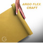 Folia Argo Flex CRAFT do naprasowanek 30x50 cm - Złota