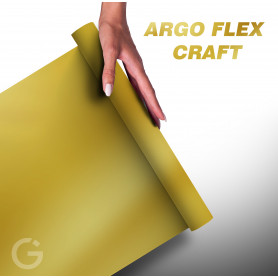 Folia Argo Flex CRAFT do naprasowanek 30x50 cm - Złota Lustrzana