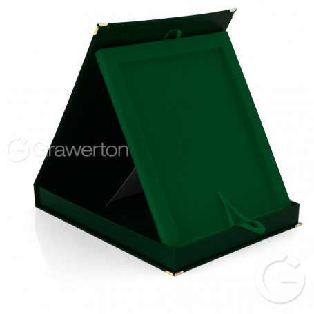 SAMETI case for 12x15' plaque vertical green