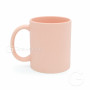 Sublimation mug matt powder pink CANDY