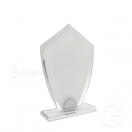 Glass trophy for sublimation ALFA small 10 mm