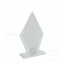 Glass trophy for sublimation DIAMENT small 10 mm