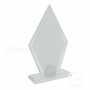 Glass trophy for sublimation DIAMENT big 10 mm