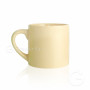 Sublimation cup MINI light yellow