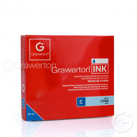 Atrament sublimacyjny Grawerton INK do drukarki Ricoh SG 3110DN - Cyan