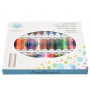 Embroidery thread set 32 colours for Brother embroidery machine