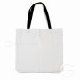 Shopping sublimation bag with black handles AURA