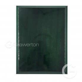 MDF plaque VERDE 8x10' (203x254mm)