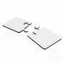 Mug sublimation coaster LEGNA her/him 2 pcs/pack