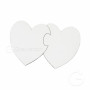 Mug sublimation coaster LEGNA hearts 2 pcs/pack