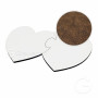 Mug sublimation coaster LEGNA hearts 2 pcs/pack