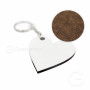 Sublimation key chain LEGNA heart