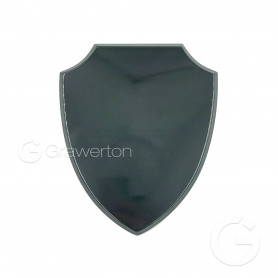 MDF shield plaque green 560