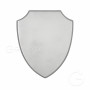 MDF shield plaque silver 562