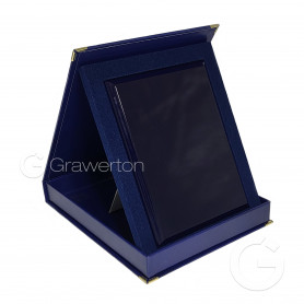 Set: MDF plaque MARINE 8x10‘ SAMETI case for plaque 8x10’ vertical navy blue