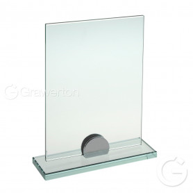 Statuetka szklana PREMIO Simples 6 mm duża