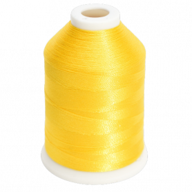 Embroidery machine thread yellow SIM 40 (1000m)