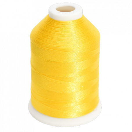 Embroidery machine thread yellow SIM 40 (1000m)
