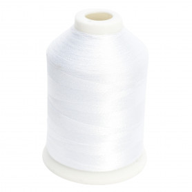 Embroidery machine thread white SIM 40 (1000m)