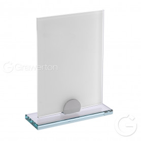 Glass trophy for sublimation SIMPLES small 6 mm