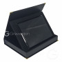 Set: MDF plaque NERO 4x6‘ SAMETI case for plaque 4x6’ horizontal black
