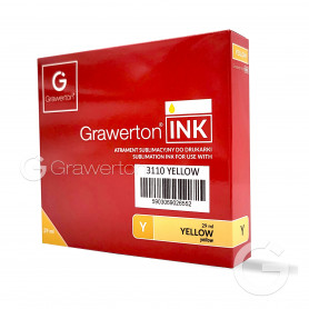 Atrament sublimacyjny Grawerton INK do drukarki Ricoh 3110DN - Yellow 29 ml