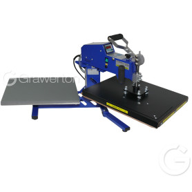 Prasa transferowa płaska 40x50 otwierana na bok SCHULZE Blue Swing Press - na zamówienie