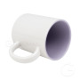 Sublimation mug with violet interior