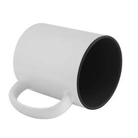 Sublimation mug with black interior