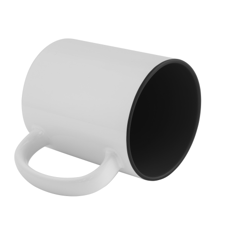 Sublimation mug with black interior